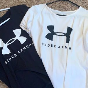 Two Under Armour shirts for $25 together!!